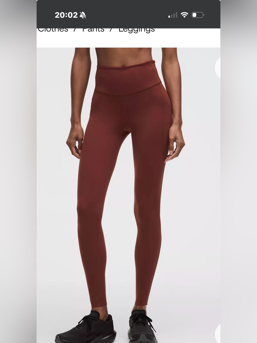lululemon athletica High-Rise Sculpt Leggings in cranberry